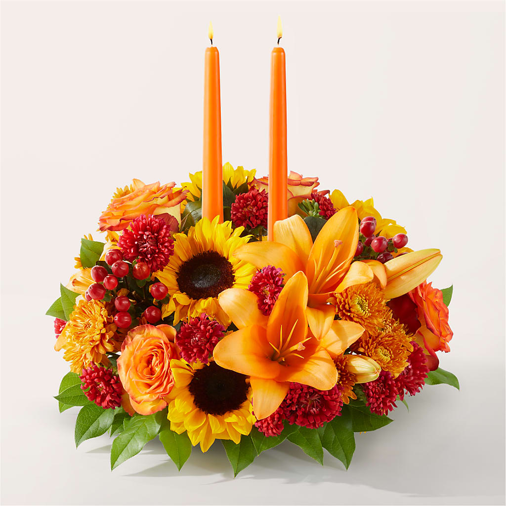 Grateful Centerpiece – Fleuriste Rive Sud, Longueuil PQ