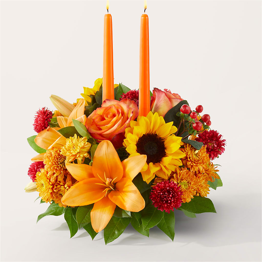 Grateful Centerpiece – Fleuriste Rive Sud, Longueuil PQ