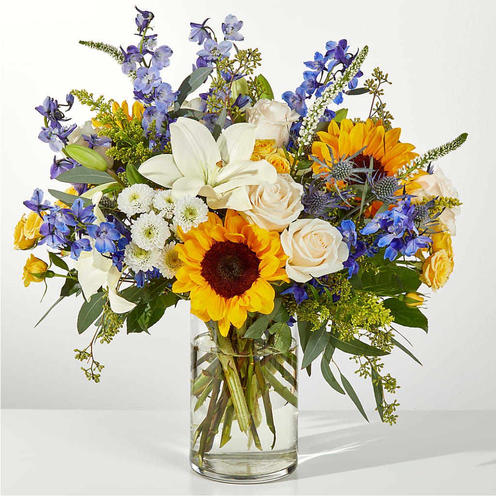Wonderfully Sunny Bouquet – Fleuriste Rive Sud, Longueuil PQ