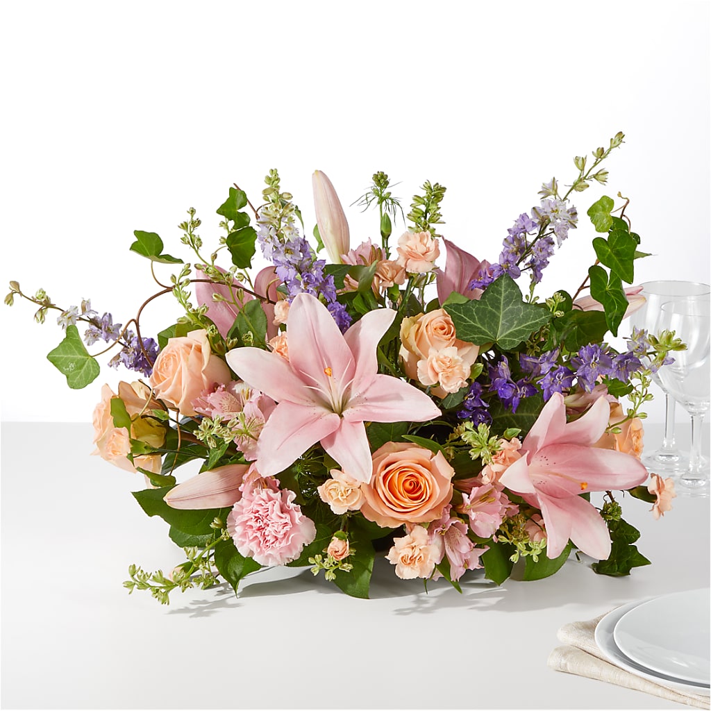 Blossom Time Centerpiece – Fleuriste Rive Sud, Longueuil PQ