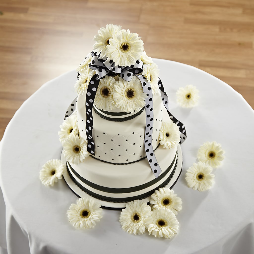 Simple Sophistication Cake Décor – Fleuriste Rive Sud, Longueuil PQ