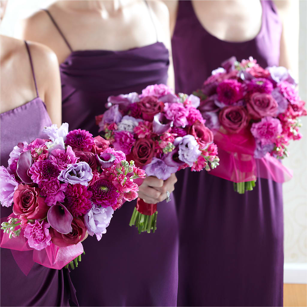 Bridesmaid's Garden Bouquet – Fleuriste Rive Sud, Longueuil PQ
