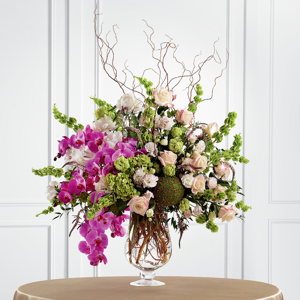 Soft Sophistication Arrangement – Fleuriste Rive Sud, Longueuil PQ