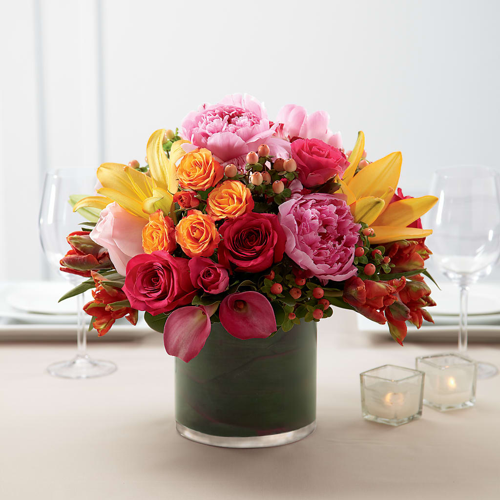 Color Mix Arrangement – Fleuriste Rive Sud, Longueuil PQ