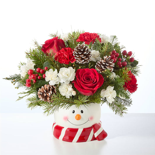 Jolly Snowman Bouquet –  Fleuriste Rive Sud, Longueuil PQ