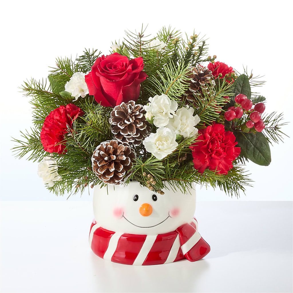 Jolly Snowman Bouquet –  Fleuriste Rive Sud, Longueuil PQ