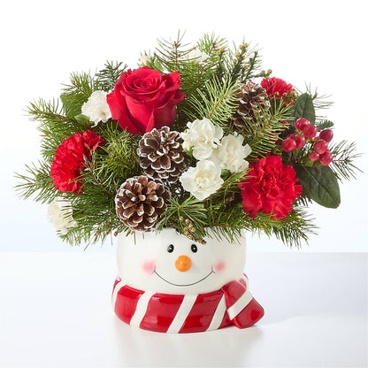 Jolly Snowman Bouquet –  Fleuriste Rive Sud, Longueuil PQ