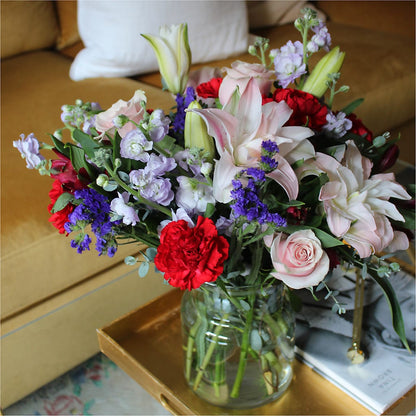 Romantique Bouquet –  Fleuriste Rive Sud, Longueuil PQ