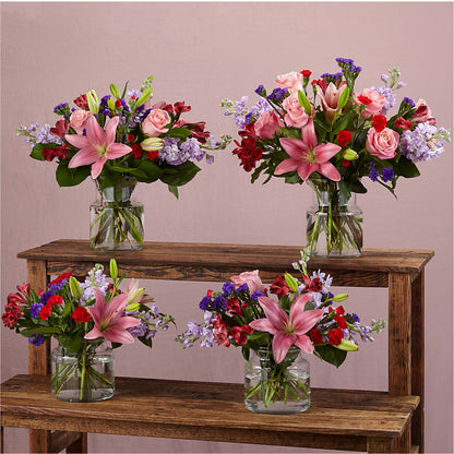 Romantique Bouquet –  Fleuriste Rive Sud, Longueuil PQ