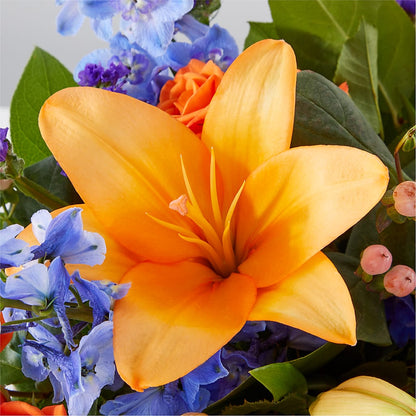 Radiant Citrus Box Bouquet –  Fleuriste Rive Sud, Longueuil PQ