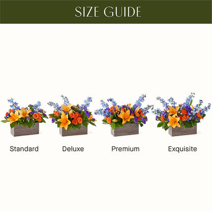 Radiant Citrus Box Bouquet –  Fleuriste Rive Sud, Longueuil PQ