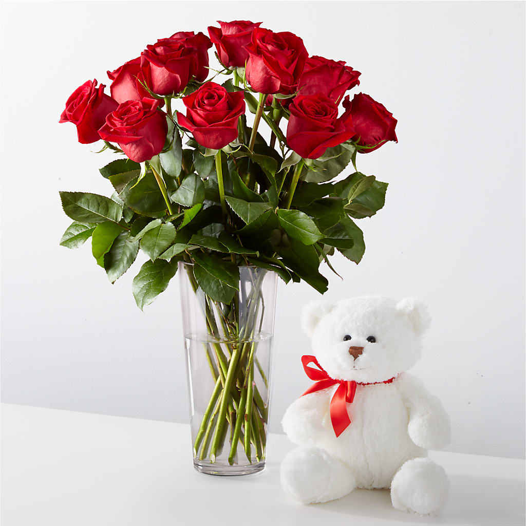 Romantic Long Stem Red Rose Bouquet Bundles –  Fleuriste Rive Sud, Longueuil PQ