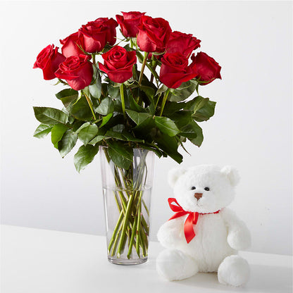 Romantic Long Stem Red Rose Bouquet Bundles –  Fleuriste Rive Sud, Longueuil PQ