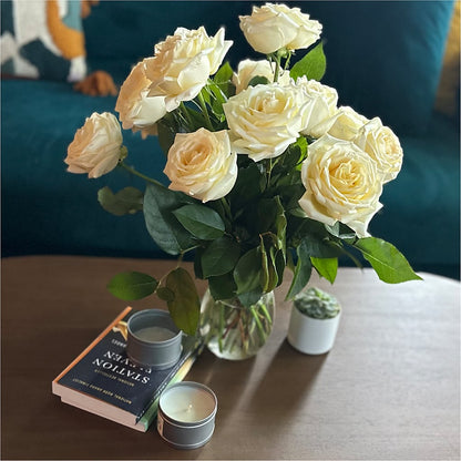 Long Stem Yellow Rose Bouquet –  Fleuriste Rive Sud, Longueuil PQ