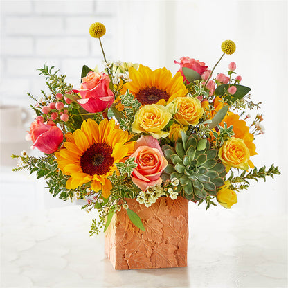 Sunflower Season Bouquet –  Fleuriste Rive Sud, Longueuil PQ