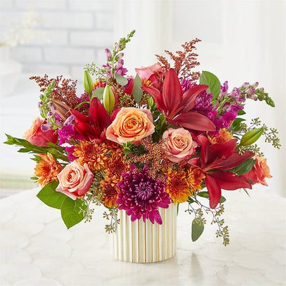 Burgundy Landscape Bouquet –  Fleuriste Rive Sud, Longueuil PQ