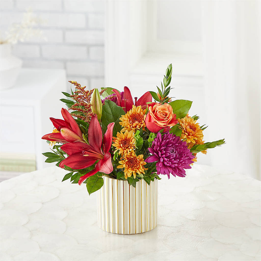 Burgundy Landscape Bouquet –  Fleuriste Rive Sud, Longueuil PQ