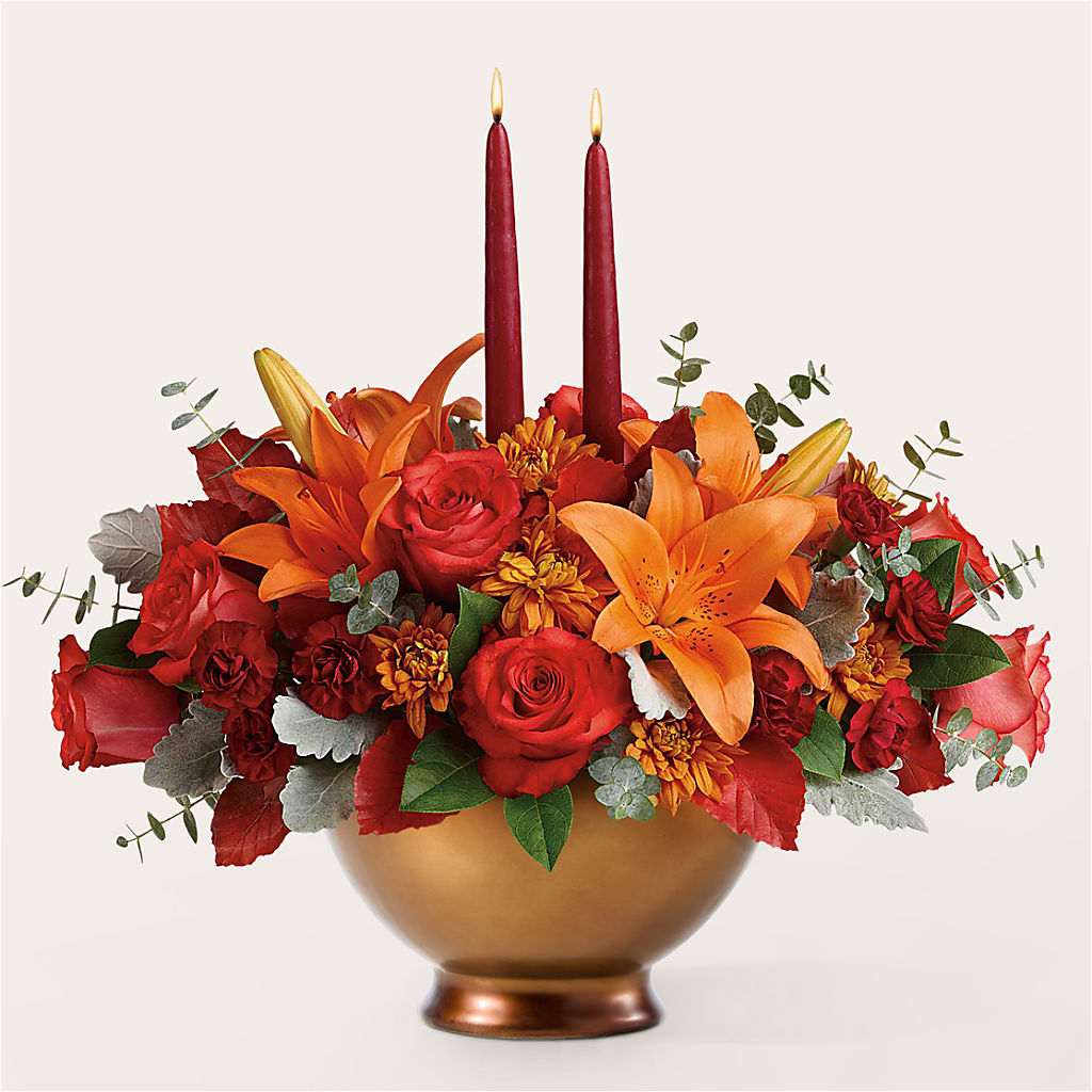 Fruits of Fall Centerpiece –  Fleuriste Rive Sud, Longueuil PQ