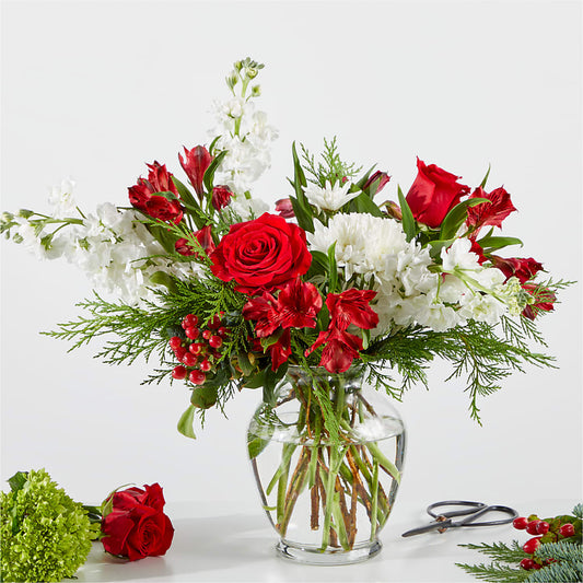 Merry Moment Bouquet – A Florist Original –  Fleuriste Rive Sud, Longueuil PQ