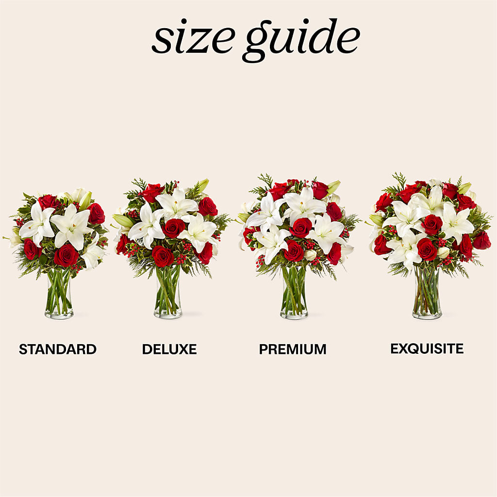 Sparkling Snowflakes Bouquet –  Fleuriste Rive Sud, Longueuil PQ