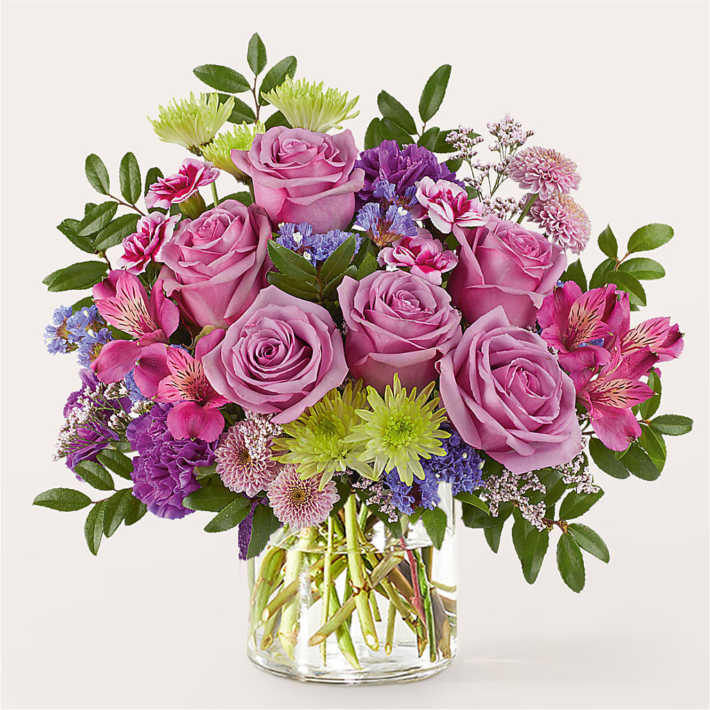 Glass Half Full Bouquet –  Fleuriste Rive Sud, Longueuil PQ