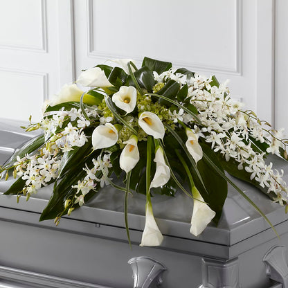 Angel Wings Casket Spray –  Fleuriste Rive Sud, Longueuil PQ