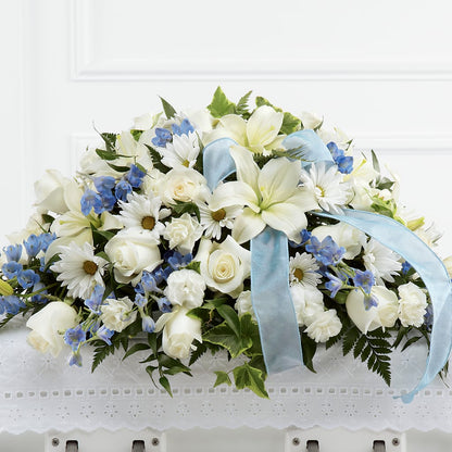 Tender Treasure Casket Spray –  Fleuriste Rive Sud, Longueuil PQ