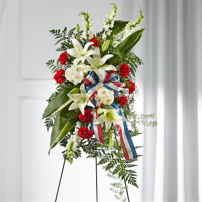 Stars of Life Standing Spray –  Fleuriste Rive Sud, Longueuil PQ