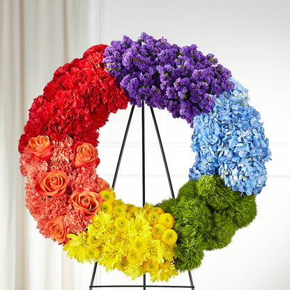 Circle of Love Wreath –  Fleuriste Rive Sud, Longueuil PQ
