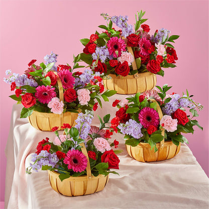 Pink Picnic Basket –  Fleuriste Rive Sud, Longueuil PQ