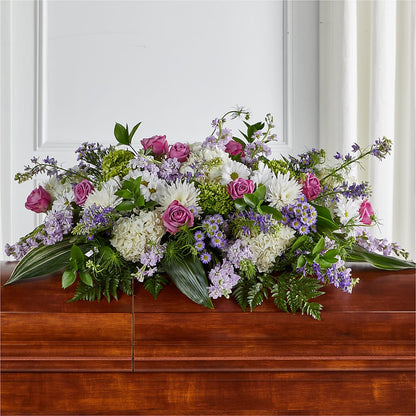 Meadows of Serenity Casket Spray –  Fleuriste Rive Sud, Longueuil PQ