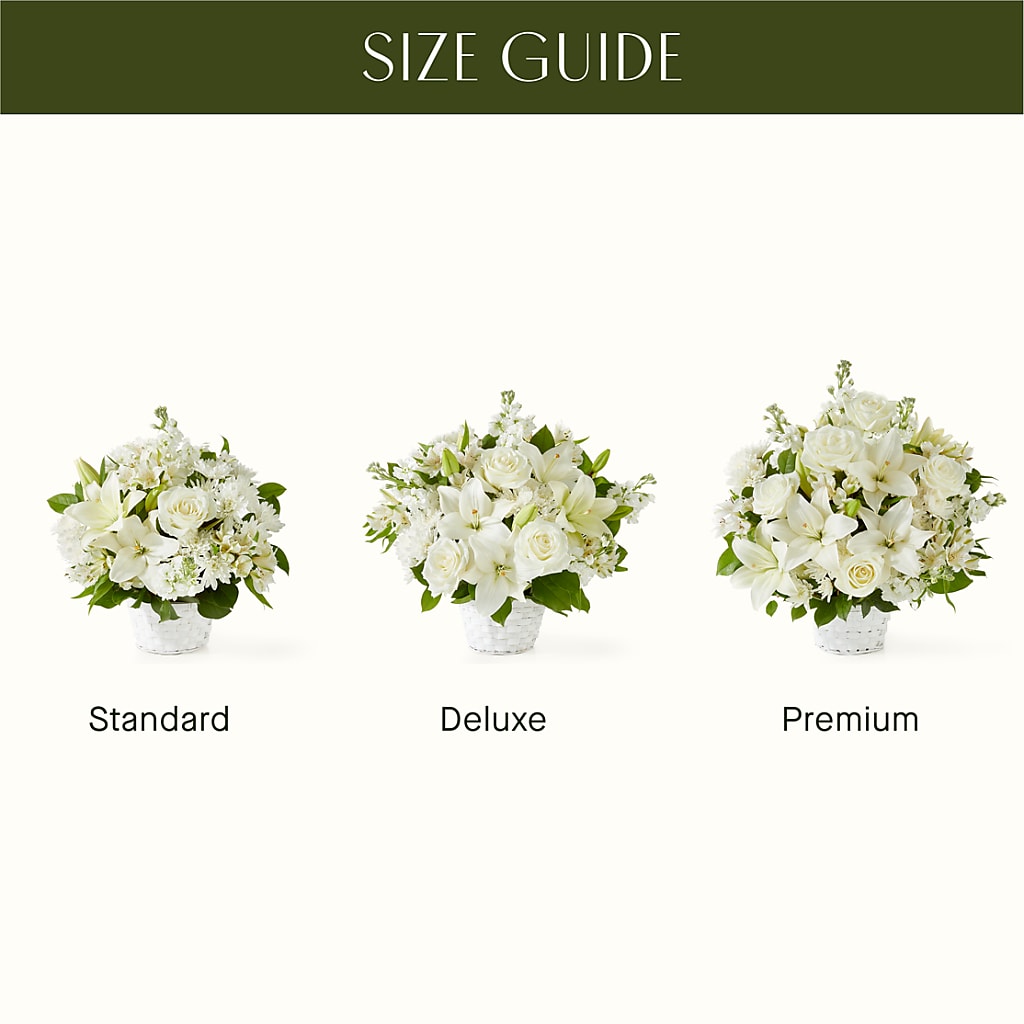 Peaceful Reflections Arrangement –  Fleuriste Rive Sud, Longueuil PQ