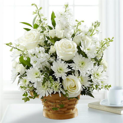 Heartfelt Condolences Arrangement –  Fleuriste Rive Sud, Longueuil PQ