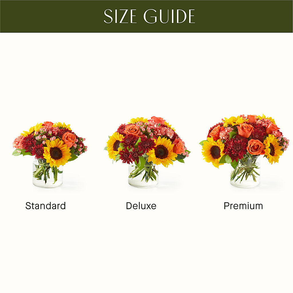 September Sunset Bouquet –  Fleuriste Rive Sud, Longueuil PQ