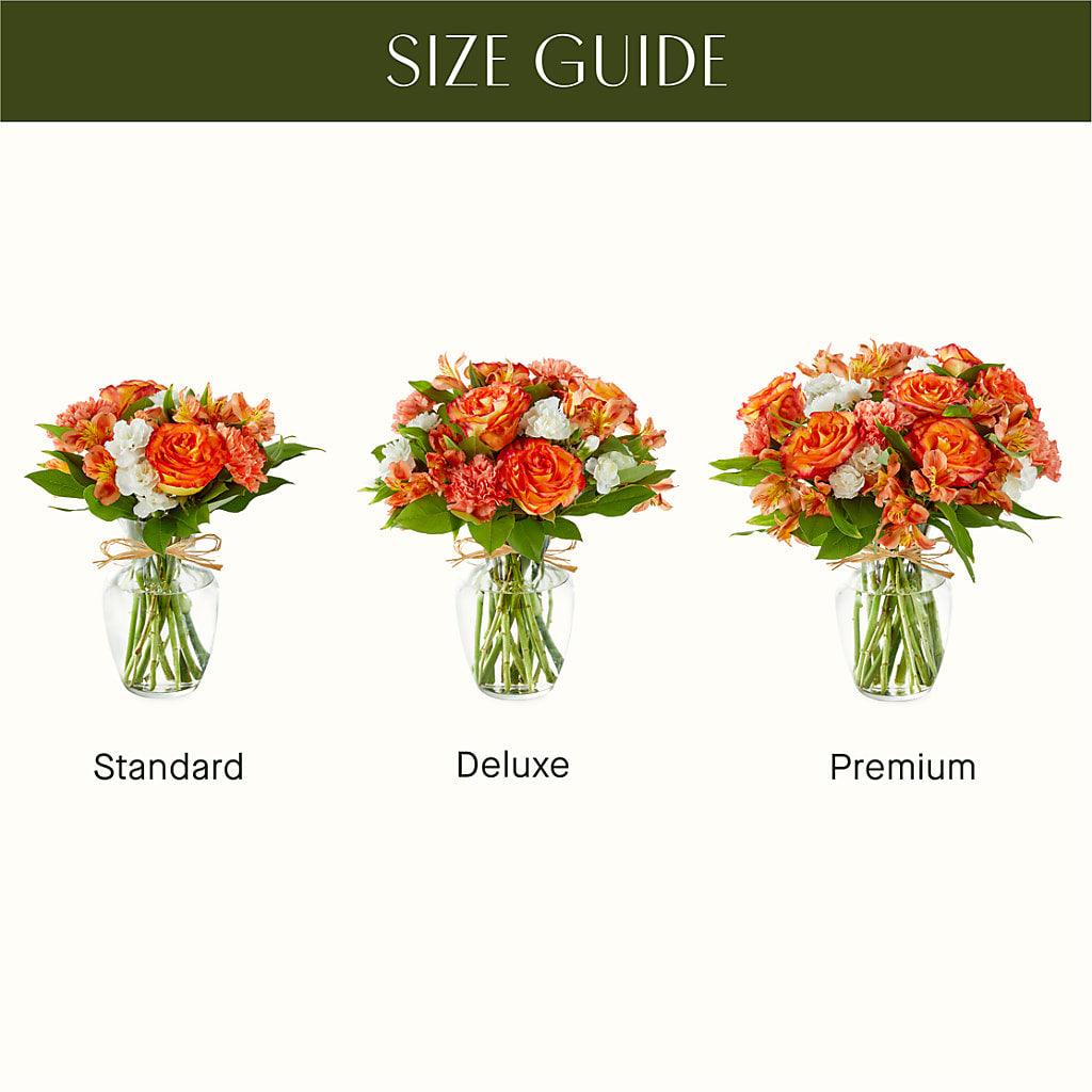 Apricot Glow Bouquet –  Fleuriste Rive Sud, Longueuil PQ