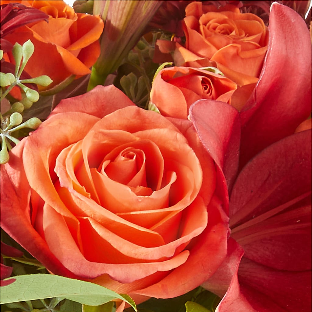Crimson Leaves Bouquet –  Fleuriste Rive Sud, Longueuil PQ
