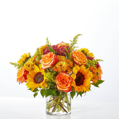 Flannel Scarf Bouquet –  Fleuriste Rive Sud, Longueuil PQ