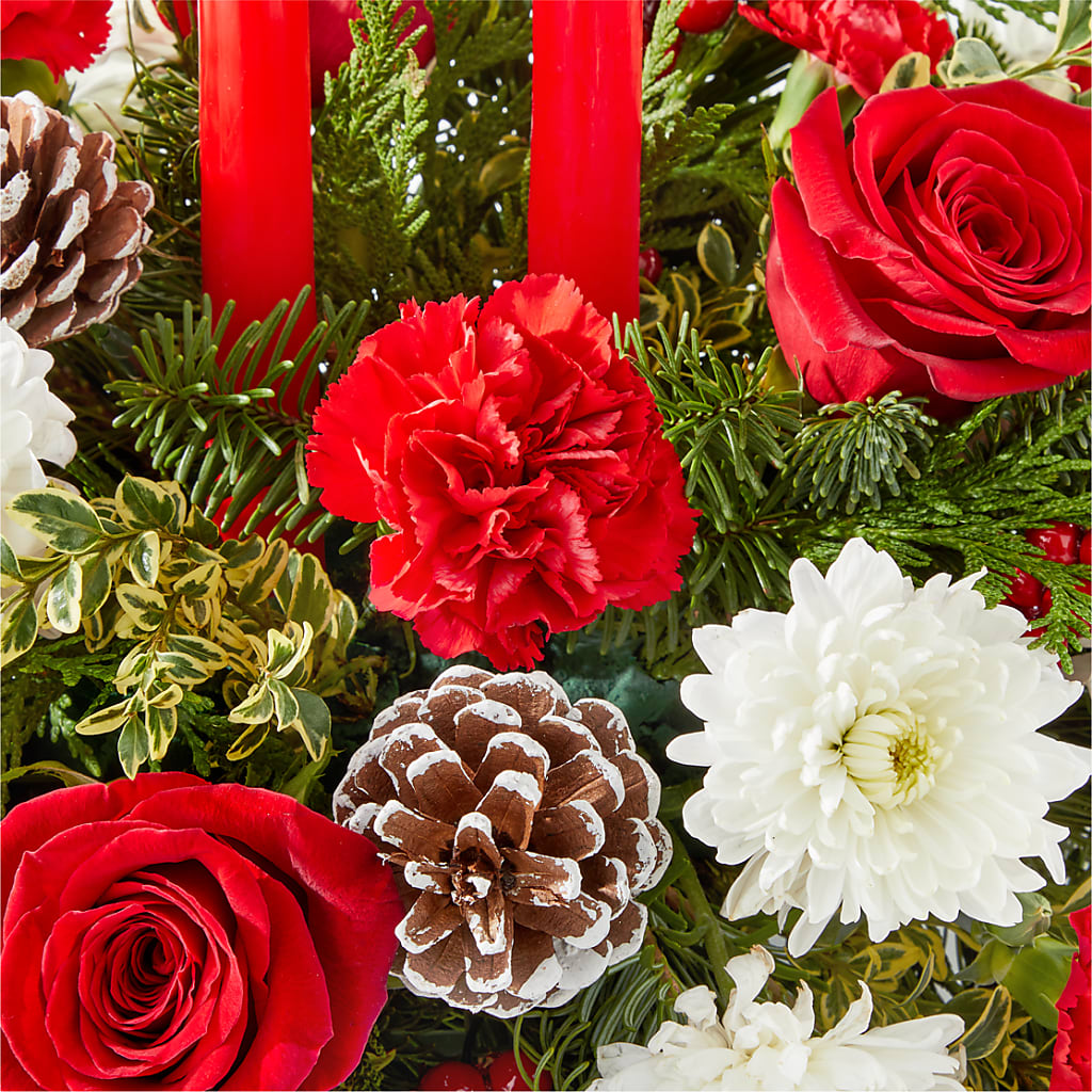 Holiday Soiree Centerpiece –  Fleuriste Rive Sud, Longueuil PQ