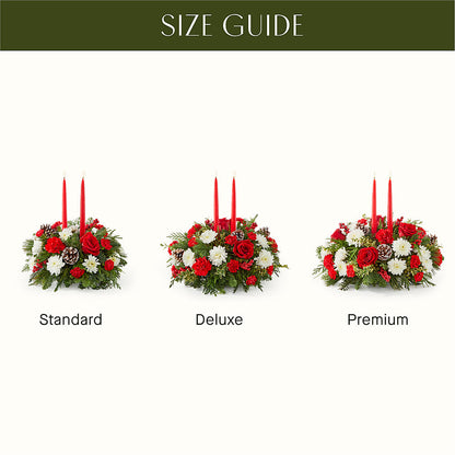 Holiday Soiree Centerpiece –  Fleuriste Rive Sud, Longueuil PQ
