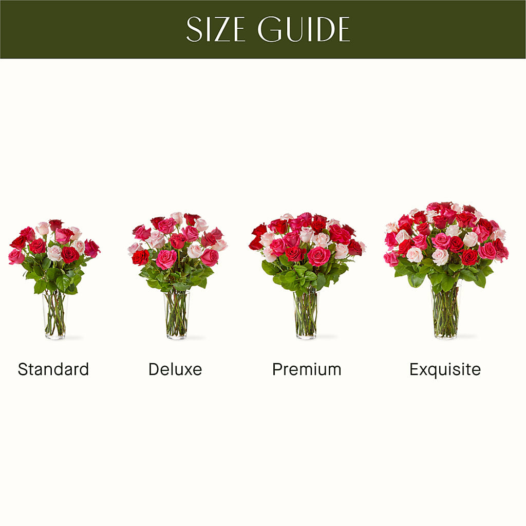 Charming Rose Bouquet –  Fleuriste Rive Sud, Longueuil PQ