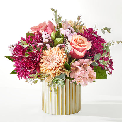 Berry Cobbler Bouquet with Ivory Vase –  Fleuriste Rive Sud, Longueuil PQ