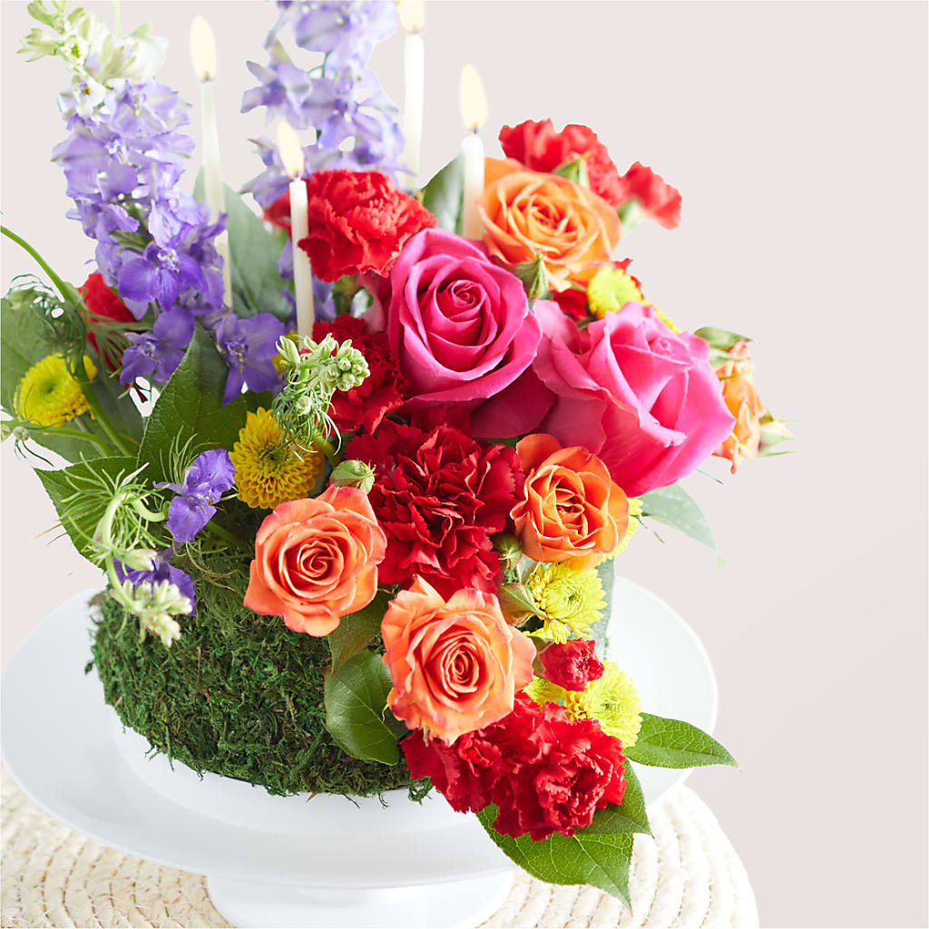 Best Year Yet Floral Cake –  Fleuriste Rive Sud, Longueuil PQ