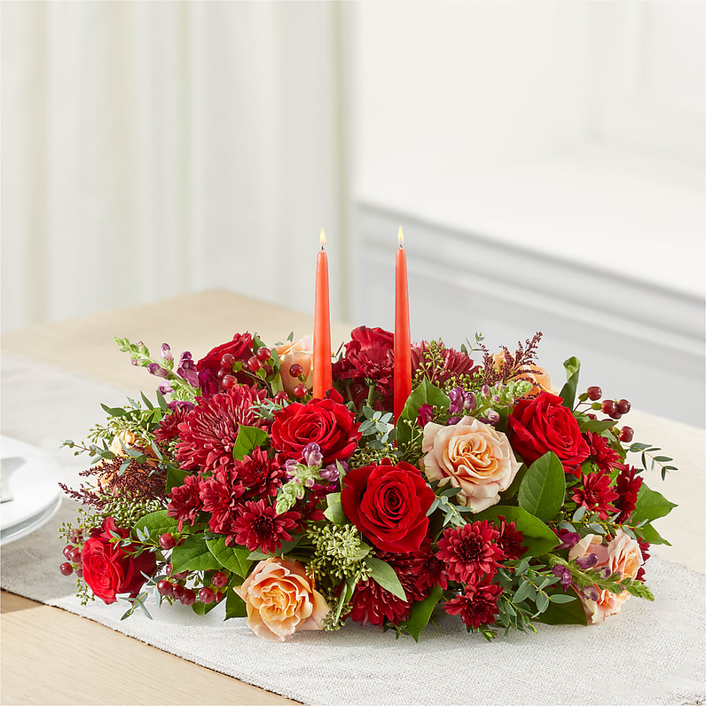 Most Thankful Centerpiece –  Fleuriste Rive Sud, Longueuil PQ