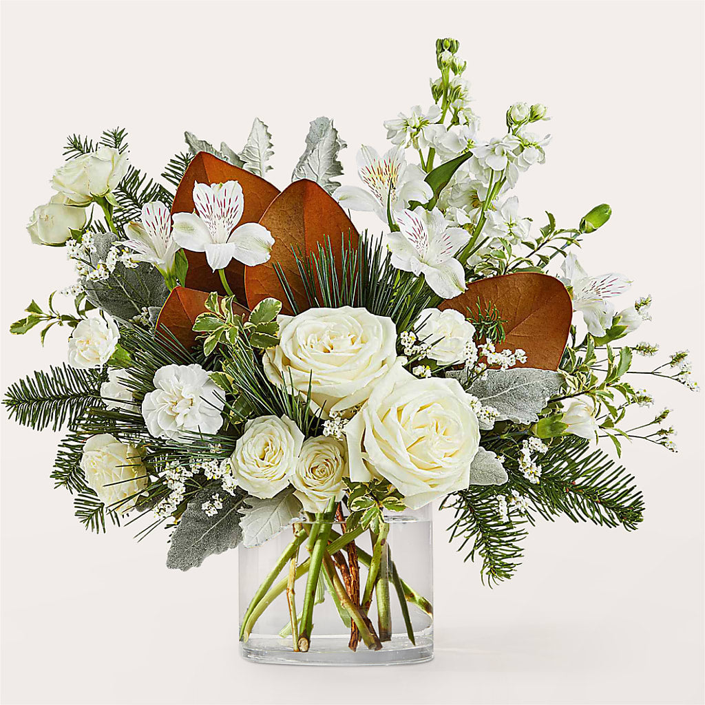 Fresh Snowfall Bouquet –  Fleuriste Rive Sud, Longueuil PQ