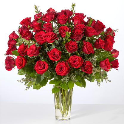 Forever Yours Fifty Stem Red Rose Bouquet –  Fleuriste Rive Sud, Longueuil PQ
