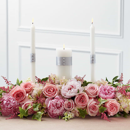 Worldwide Romance Unity Candle Arrangement –  Fleuriste Rive Sud, Longueuil PQ
