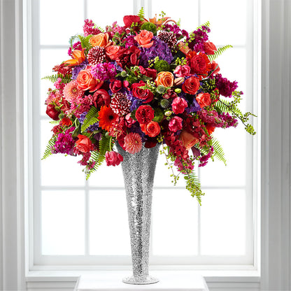 Flower Jeweled Arrangement –  Fleuriste Rive Sud, Longueuil PQ