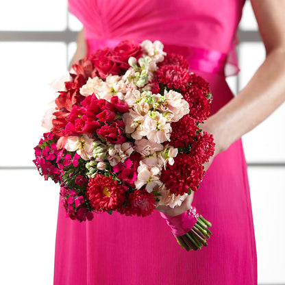 Pink Effervescence Bouquet –  Fleuriste Rive Sud, Longueuil PQ