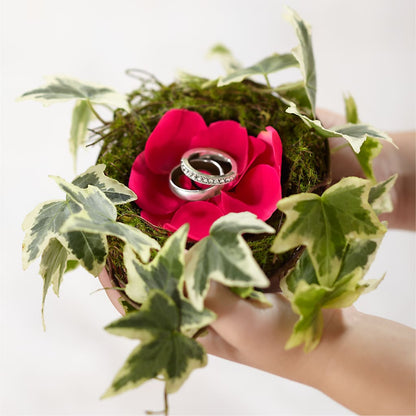 Lila Rose Ring Nest –  Fleuriste Rive Sud, Longueuil PQ