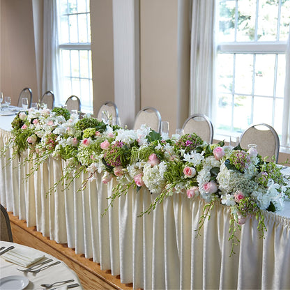 State of Joy Head Table Arrangement –  Fleuriste Rive Sud, Longueuil PQ